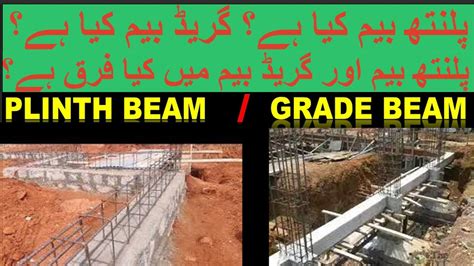 What Is Plinth Beam What Is Grade Beam What Are The Difference