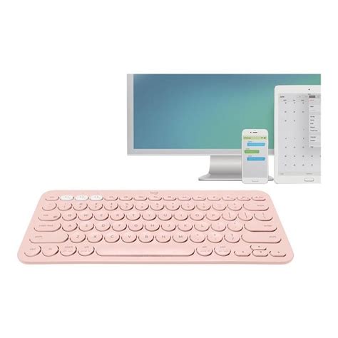 Keyboard Logitech K Bluetooth Pink