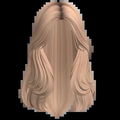 Flowy Wavy Butterfly Layered Hair Honey Blonde Roblox Item Rolimon S