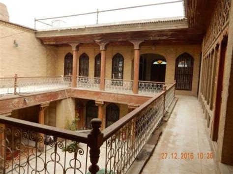 Examples Of Traditional Baghdadi House Showing The Courtyard Hosh And