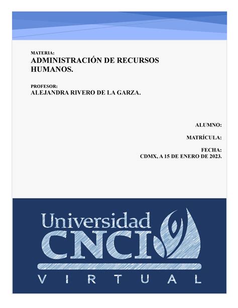 M1 Adm Rh Copia Actividad 1 Materia AdministraciÓn De Recursos