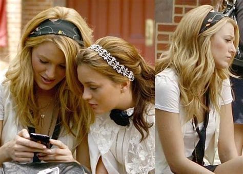 Serena Van Der Woodsen Headscarf Gossip Girl Hairstyles Scarf Hairstyles Old Hollywood Hair