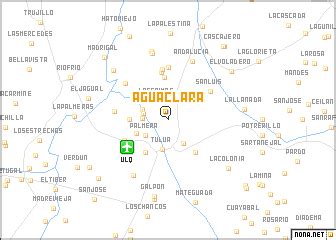 Agua Clara (Colombia) map - nona.net