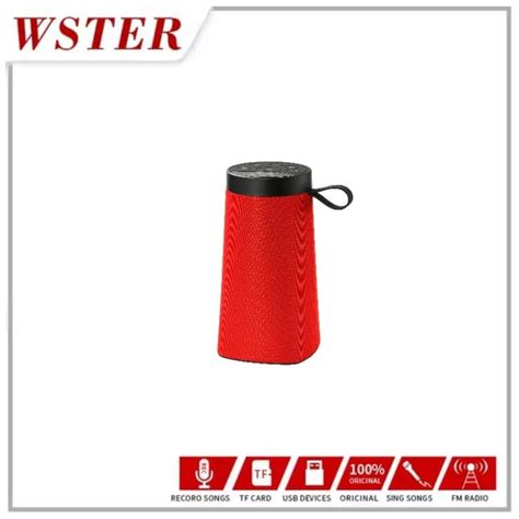 Jual WSTER Original Speaker Karaoke microphone Bluetooth wireless WS ...