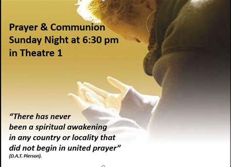 Prayer & Communion – Orillia Community Church