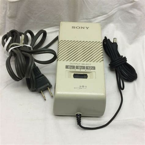 Sony Output Select 6v 9v 12v AC Power Adaptor AC D468 Sony In 2020