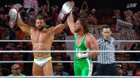 Curt Hawkins Zack Ryder Win RAW Tag Team Titles