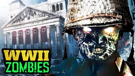 NEW COD WW2 ZOMBIES MODE DETAILS NEW GAME SCREENSHOTS ARTWORK MORE