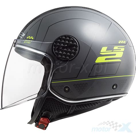 Open Face Helmet Jet LS2 OF558 Sphere Lux Linus Nardo Grey Motor