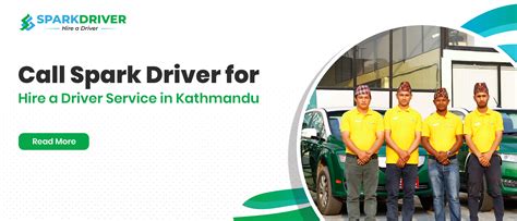 Call Spark Driver for Hire a Driver Service in Kathmandu