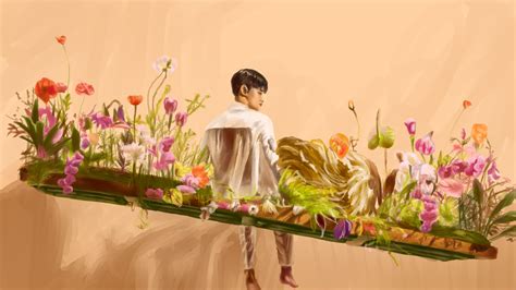 Fallin' Flower Mingyu :) (belated happy birthday!) : r/seventeen