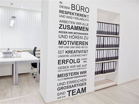 Das Wandtattoo In diesem Büro hier bestellen Große Auswahl Top