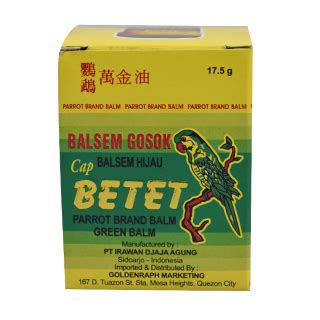 BETET OINTMENT 17.5G – SRS Sulit