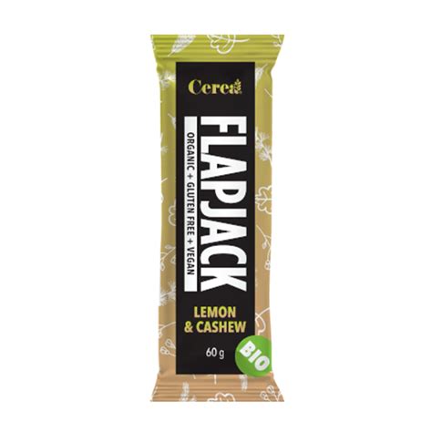 Baton Bio Flapjack Cu Lamaie Si Caju 60 G Cerea Bebe Tei