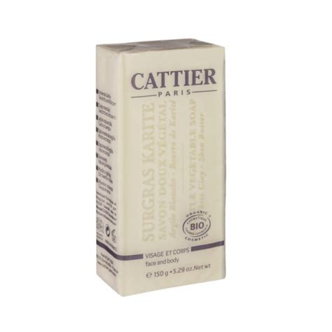 CATTIER SAVON DOUX VÉGÉTAL SURGRAS KARITÉ 150 g Pharmacie en