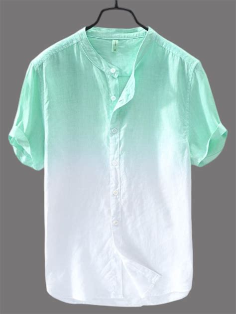 Stay Cool and Stylish in This Trendy Green Half-Sleeve Shirt – simplikurta