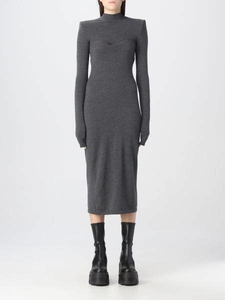 Sportmax Dress For Woman Grey 1 Sportmax Dress 23261226600 Online