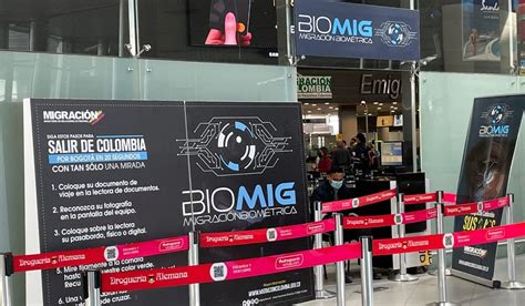 Migraci N Colombia Presenta Biomig Para Extranjeros