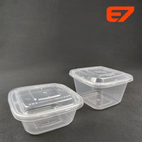 Jual Thinwall Sq Victory Container Lunch Box Kotak Plastik Ml Ml