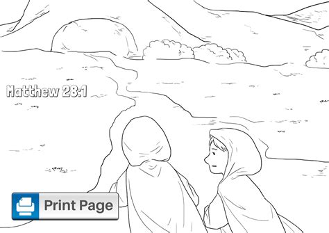 Free Jesus Resurrection Coloring Pages For Kids Connectus