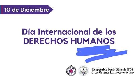 Dia Internacional De Los Derechos Humanos Youtube