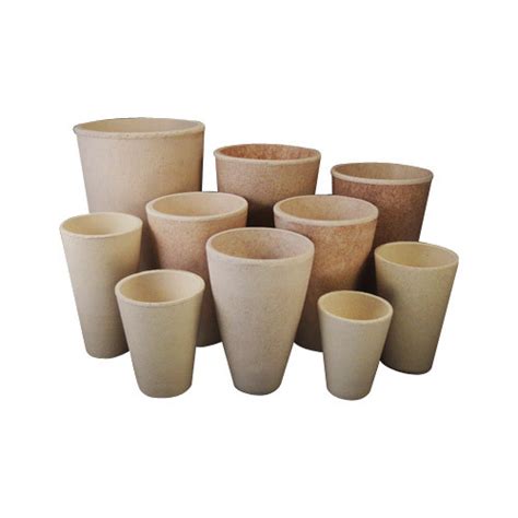 alumina ceramic crucible  chemical laboratory  piece