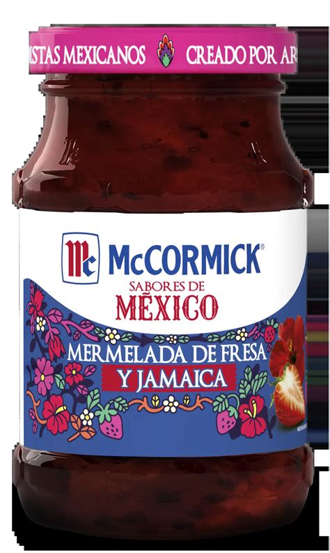 Frasco De Mermelada De Fresa Y Jamaica McCormick