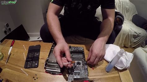 How To Apply Thermal Paste On Gpu Youtube