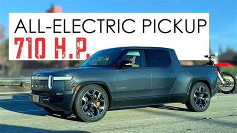 2021 Rivian R1T Electric Pickup Truck Spotted Out Testing