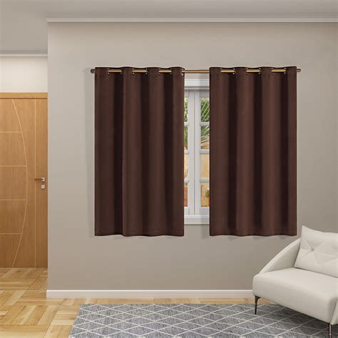 Cortina Corta Luz Blecaute Em Tecido Class 2 70 M X 1 60 M Tabaco