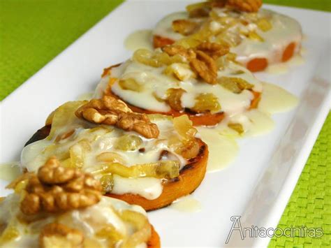 Calabaza A La Plancha Con Gorgonzola Y Nueces Artofit