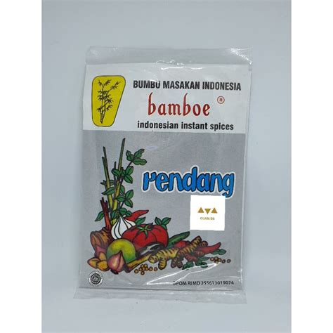 perencah rendang indonesia  sachet shopee malaysia