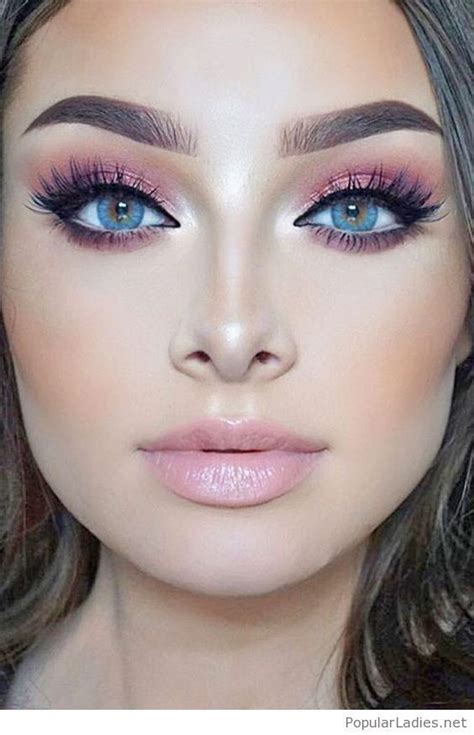 Light Pink Eye Makeup And Lips Goldeyemakeup Gold Makeup Looks Rose