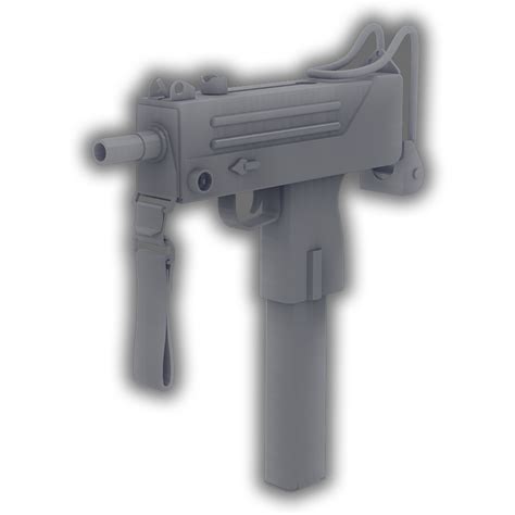 Stl File Mac 10 Submachine Gun・3d Printing Template To Download・cults