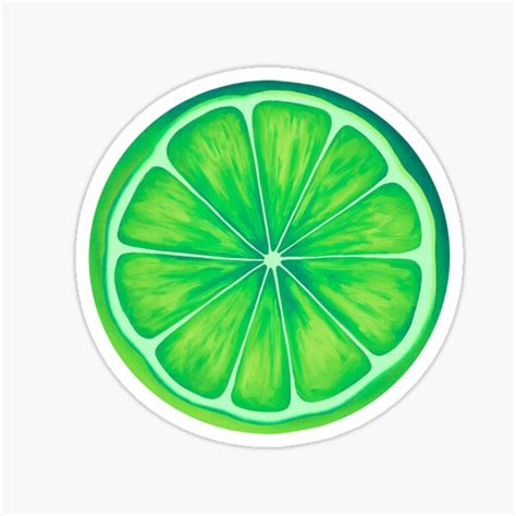 key lime sticker  sale  courtneybjohn redbubble