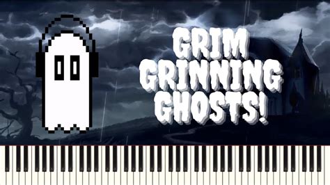 The Living Tombstone Grim Grinning Ghosts PIANO COVER YouTube