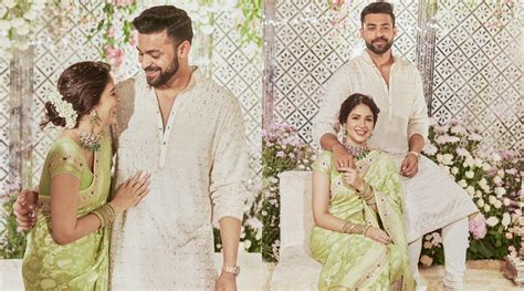 Varun Tej And Lavanya Tripathi Get Engaged Chiranjeevi Ram Charan