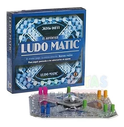 Ludo Matic El Autentico Juego De Mesa Jugar Original Habano