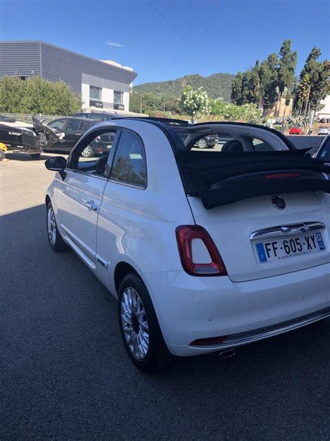 Troc Echange Fiat 500 Cabriolet Dualogic Lounge 2019 Sur France Troc