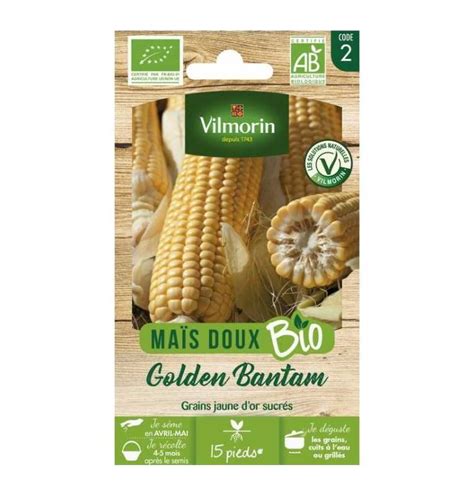 Sachet De Graines Bio Ma S Doux Golden Bantam