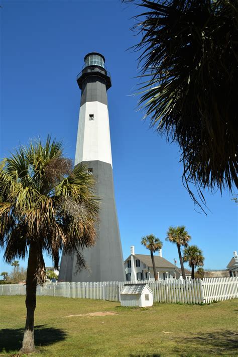 WC-LIGHTHOUSES: TYBEE ISLAND LIGHTHOUSE-TYBEE ISLAND, GEORGIA