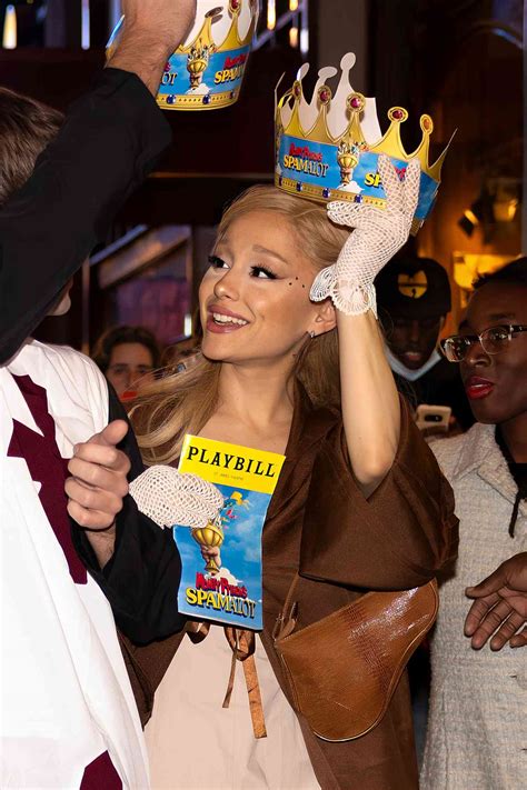 Ariana Grande Supported Boyfriend Ethan Slater During His First Broadway Performance of ...