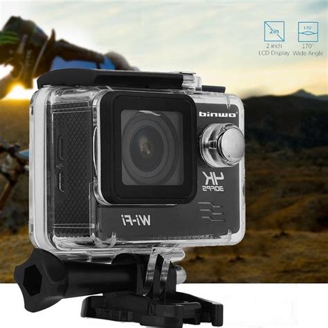 Sports Camera Binwo Ultra HD 4K Underwater Sport Action Camera WiFi