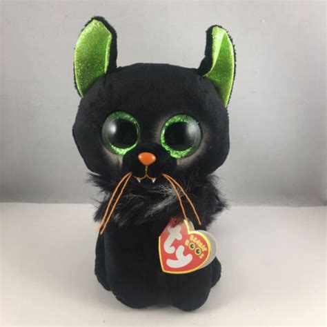 New 2022 Ty Beanie Boos Oleander The Halloween Cat 6 Inch Stuffed