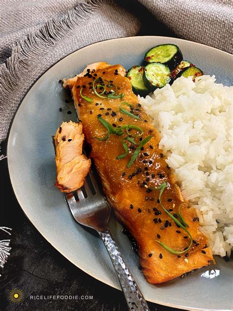 Honey Miso Salmon In 20 Minutes Rice Life Foodie