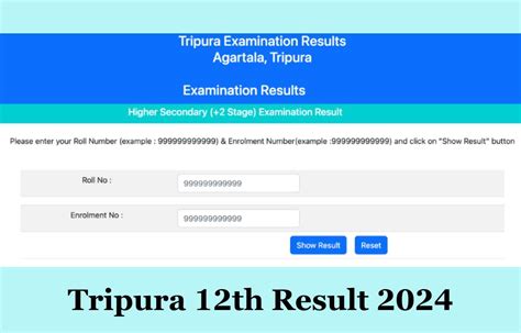 Tbse Class Result Out Tripura Tbse Th Result Link