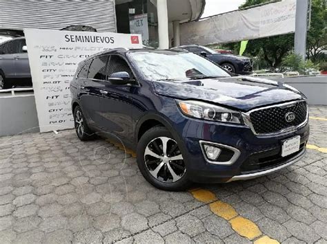 Kia sorento 3 3l ex pack nav awd 7 pas usado 2016 color en México