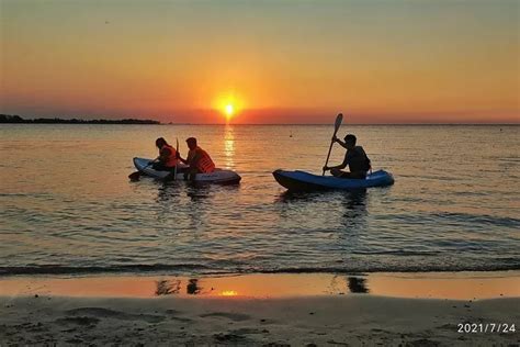 Menikmati Senja Sambil Main Kano Di Pantai Blebak Jepara Ini Review