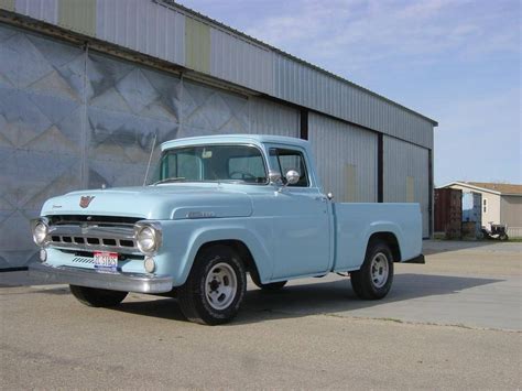 1957 Ford F100 Short Bed Classic Ford Trucks 1957 Ford F100 Ford Trucks