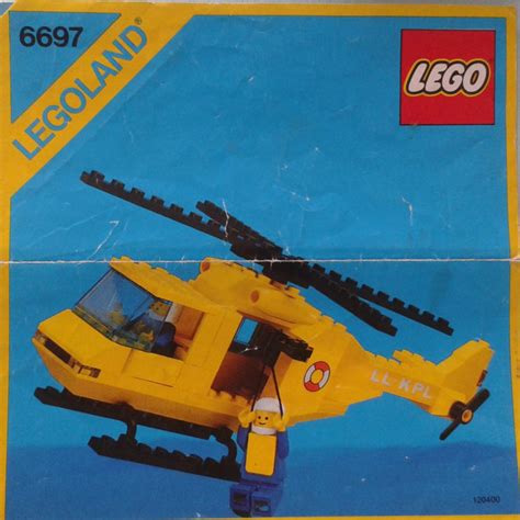 LEGO Rescue-I Helicopter Set 6697 Instructions | Brick Owl - LEGO ...